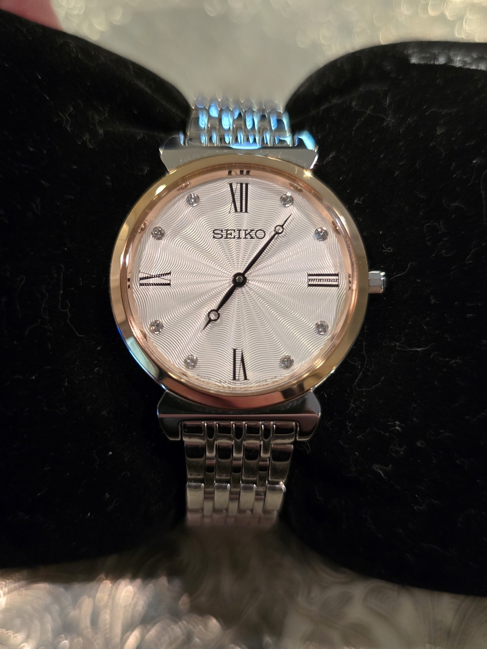 Seiko Special Edition Two-Tone Stainless Steel Dress Watch - Silver/RoseGold